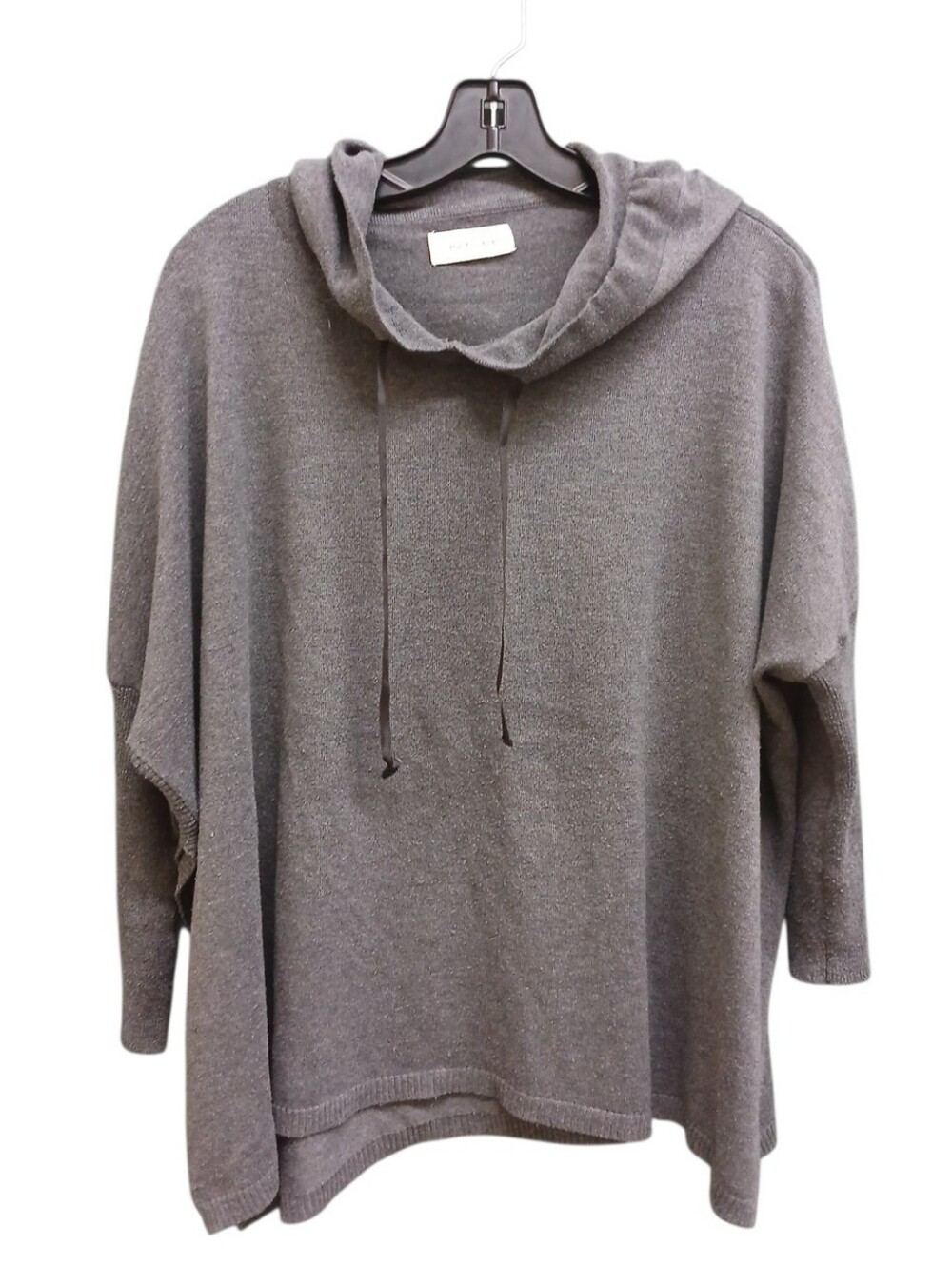 Mer Sea Catalina Travel Sweater Gray Anthropologie With Hood One Size Fits All